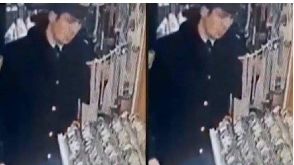 Mağazadan oğurluq edən polis işdən çıxarıldı - RƏSMİ