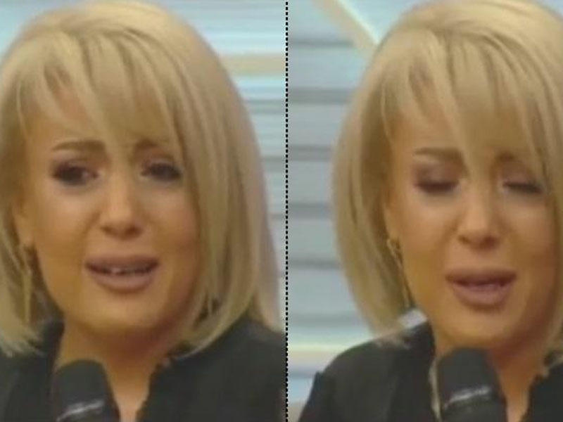 Səidə efirdə ağladı: