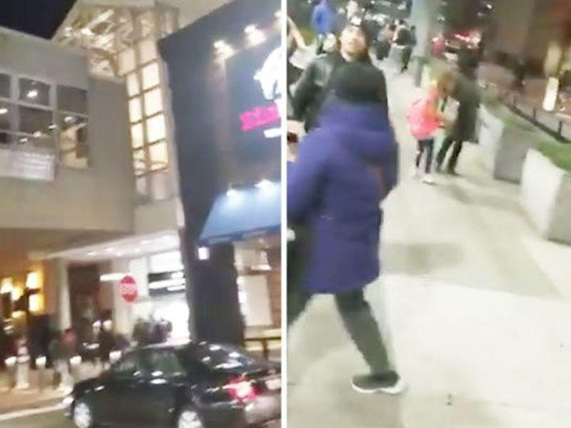 ABŞ-da ticarət mərkəzində atışma - VİDEO