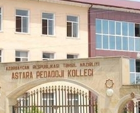 Astara Pedoqoji Kollecində “yağmalama sessiyası”