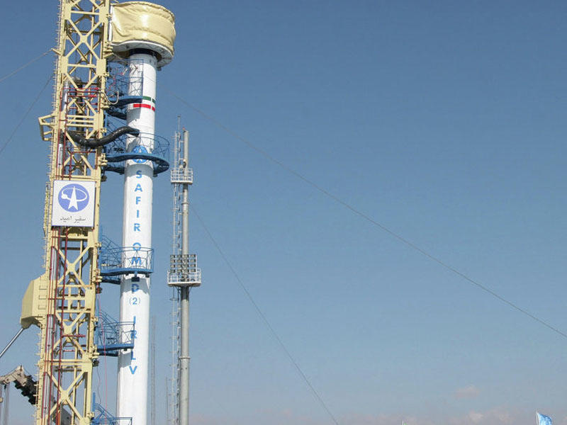 İran peykini kosmosa çıxardı, sürət yığa bilmədi
