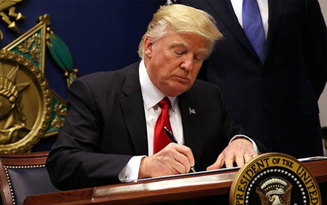 Tramp Kim Çen Ina məktub göndərdi