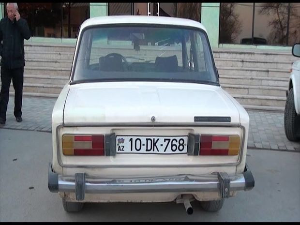 Keçmiş məhkum avtomobil oğurlayıb yenidən tutuldu - VİDEO