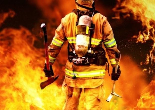 Nərimanovda anbar yanıb - VİDEO