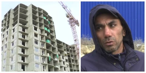 Aktauda üç aydır maaş almayan azərbaycanlılar etiraz edir - VİDEO