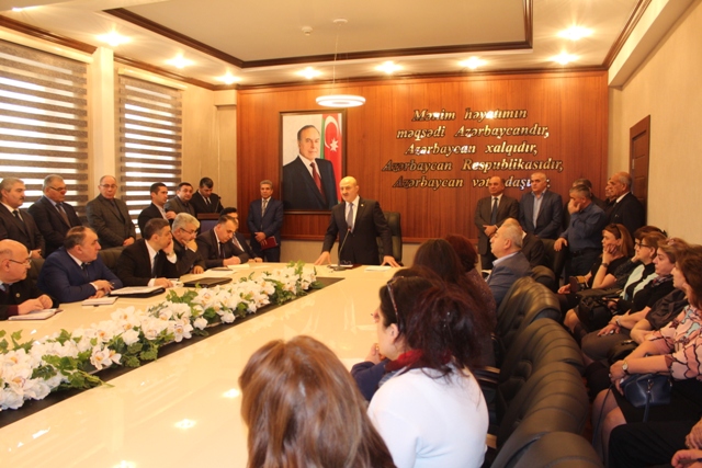 Nəsimi rayon İcra Hakimiyyəti Başçısı yanında Şuranın geniş iclası keçirildi