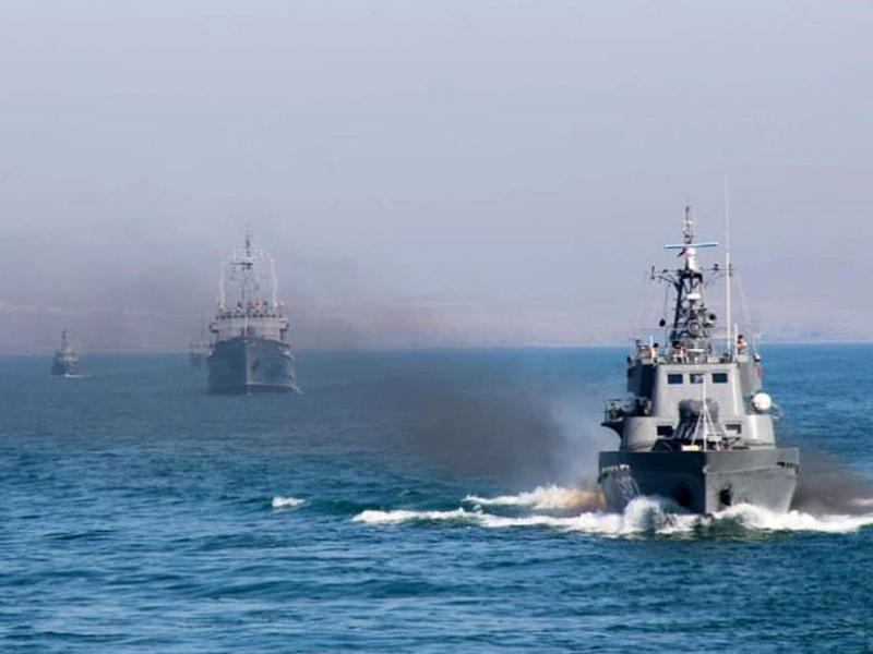 TƏCİLİ: Bu gəmimiz Xəzərdə qasırğaya düşdü - VİDEO