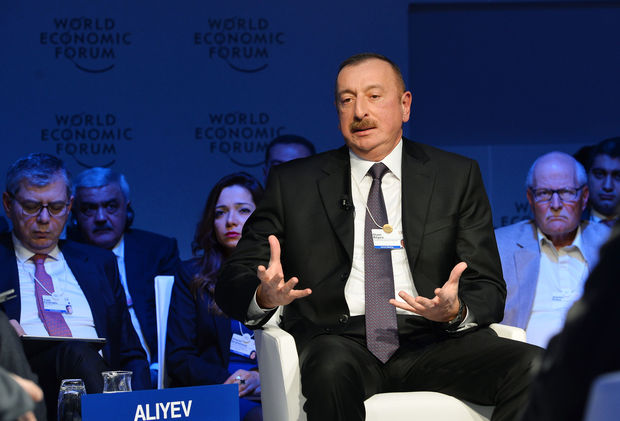 İlham Əliyev Davos forumunda çıxış edəcək