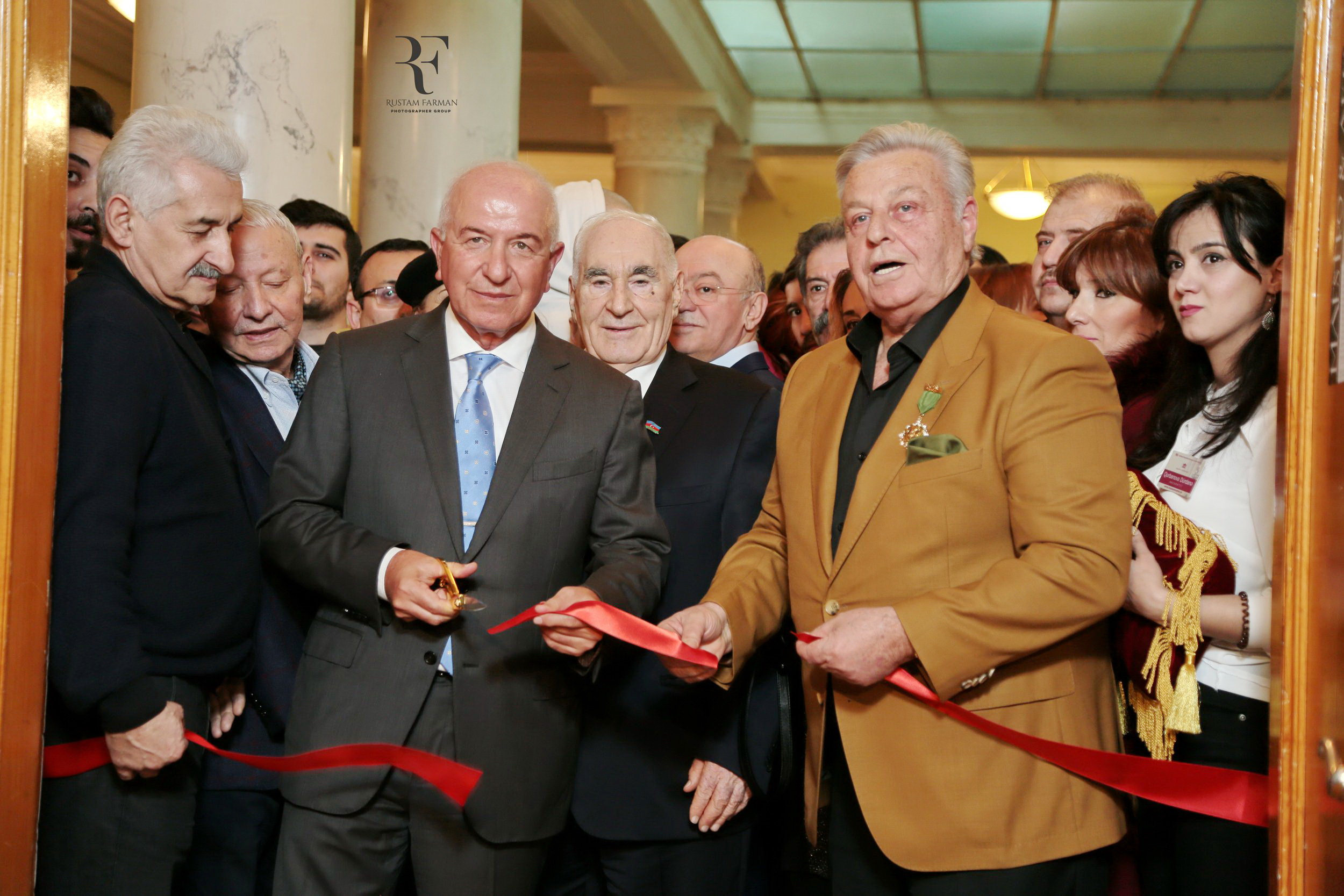 Xalq rəssamı Arif Əzizin 75 illik yubileyinə həsr olunmuş fərdi sərginin açılışı keçirilib - FOTOLAR