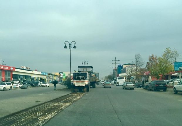 Bakıda yol çökdü - VİDEO
