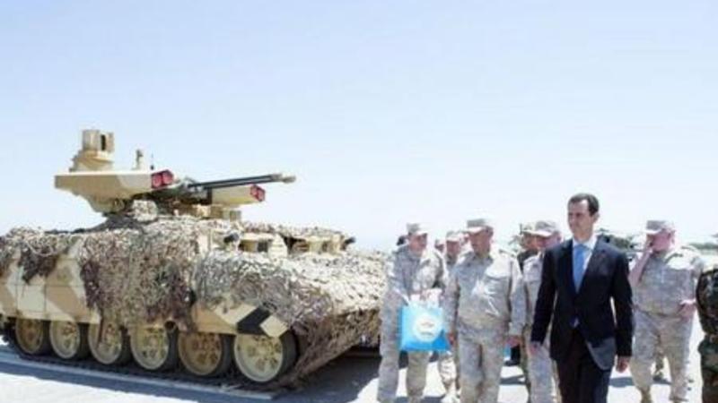 Bəşər Əsəd türk hərbçilərin olduğu bölgəyə hücuma keçdi