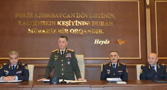 Bakı Şəhər Baş Polis İdarəsində əməliyyat müşavirəsi keçirildi
