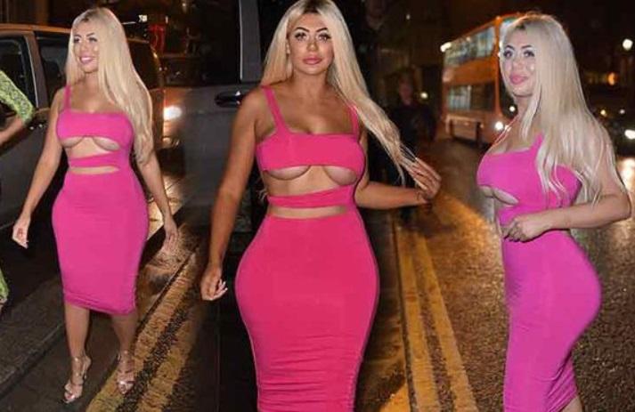 Diqqət çəkmək üçün elə geyindi ki... - Fotolar