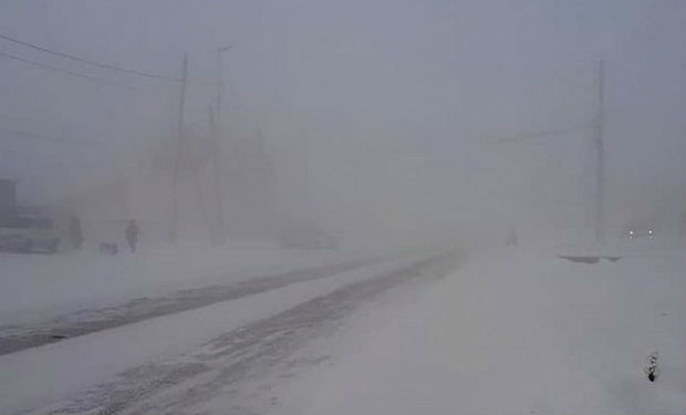 5 yaşlı iki uşaq 45 dərəcə şaxtada məktəbdən qaçdı — FOTOLAR