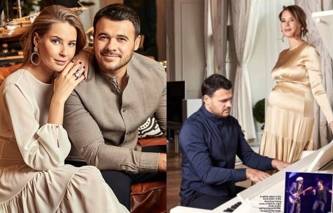 Emin və hamilə həyat yoldaşı məşhur