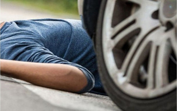 Şamaxıda 23 yaşlı gənci maşın vurub