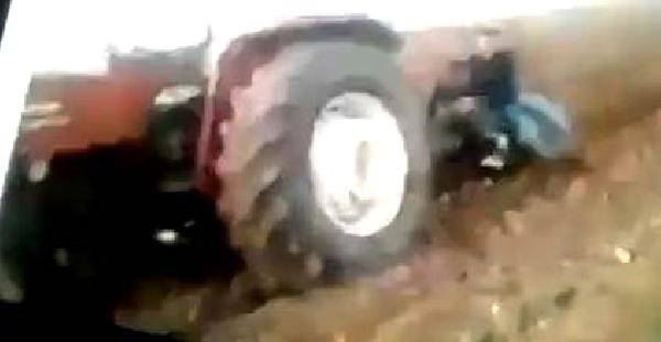 19 yaşlı gəncin əyləncə istəyi faciə ilə sonlandı: Traktorun altında CAN VERDİ - VİDEO