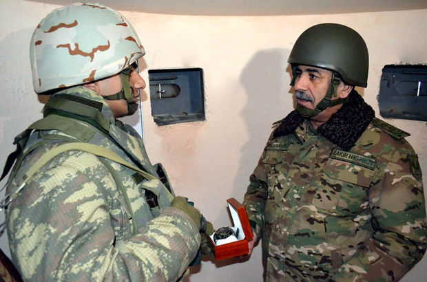 Zakir Həsənov ön cəbhədə - FOTO/VİDEO