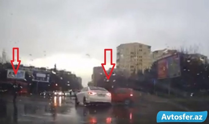 Yol polisi sürücüyə