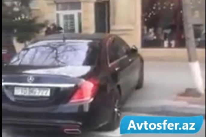 Pandusa dırmaşan sürücü: 