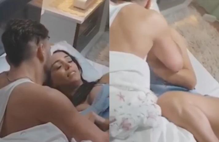 Kərimlə Renkanın yataqda səmimi görüntüləri: