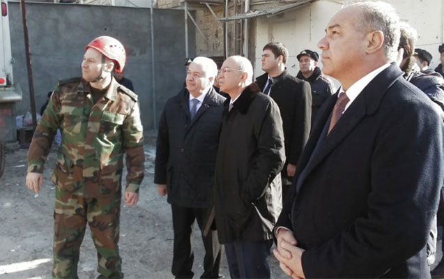 Kəmaləddin Heydərov Şamaxıya getdi