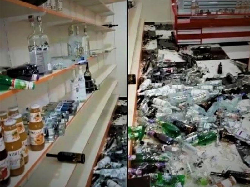 Azərbaycandakı zəlzələnin yeni görüntüləri - VİDEO