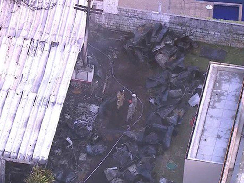 Stadionda güclü yanğın: 10 futbolçu öldü