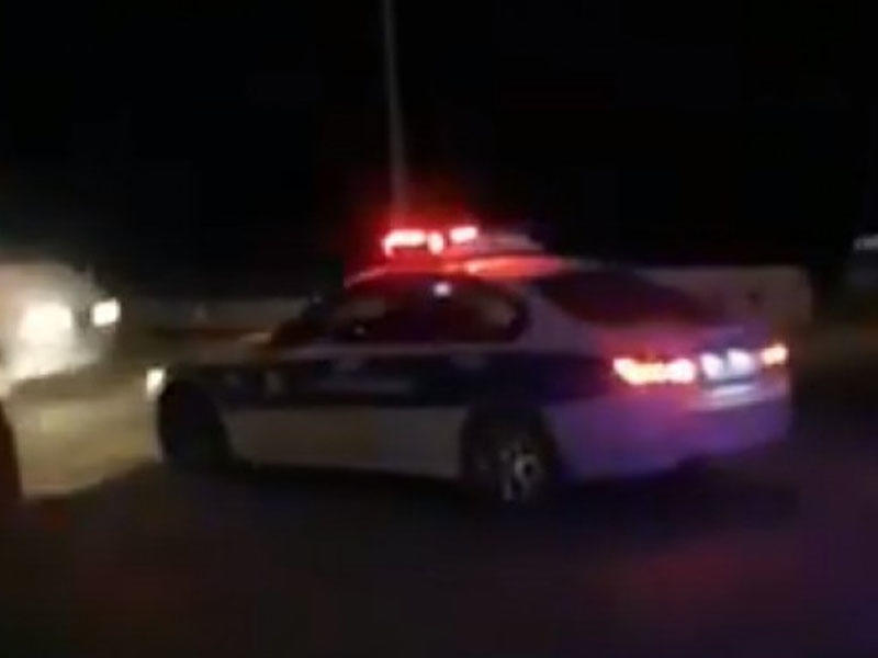 Azərbaycanda yol polisi postunda uşaq dünyaya gəldi - VİDEO