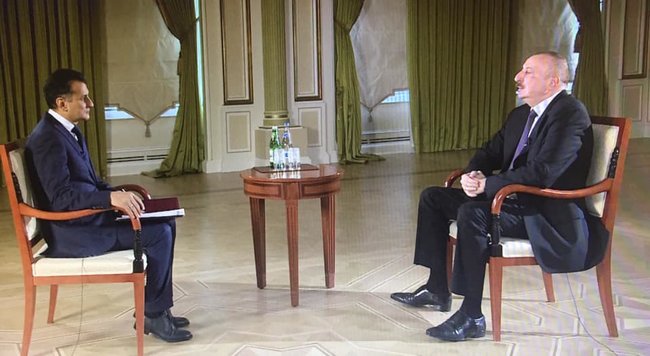 Prezident İlham Əliyev Mirşahinə müsahibə verdi - VİDEO