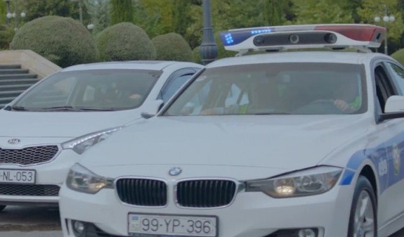 Azərbaycanın yol polisi ilə bağlı bu videosu Gürcüstanda rekord qırdı - VİDEO