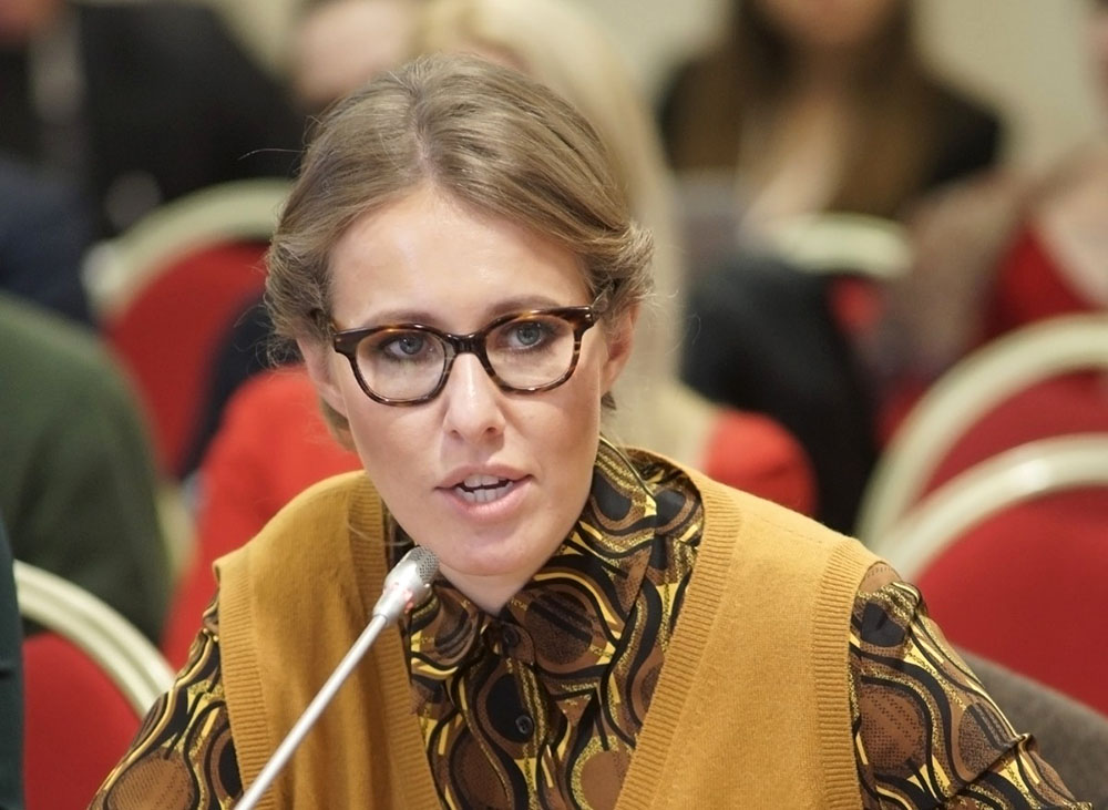 Ксения Собчак обозвала ведущего-армянина «вором»