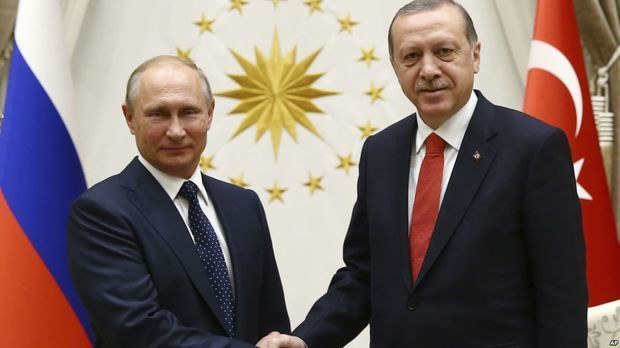Ərdoğan və Putin arasında görüş başladı - YENİLƏNİB