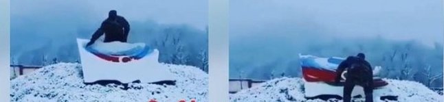 Azərbaycan əsgərindən nümunəvi addım+VİDEO