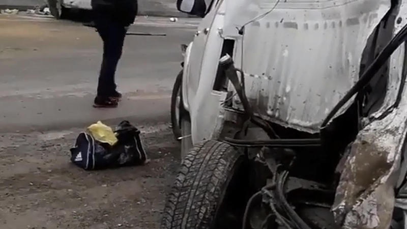 Bakı-Şamaxı yolunda qəza - 