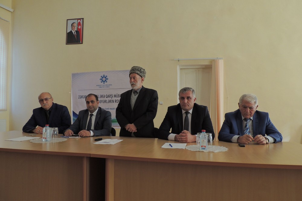 Ağdamda zərərli vərdişlərlə mübarizədə mənəvi dəyərlərin rolu müzakirə edilib