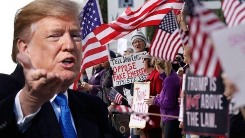 ABŞ-da minlərlə insan AYAĞA QALXDI - Prezidentə görə məhkəməyə müraciət etdilər