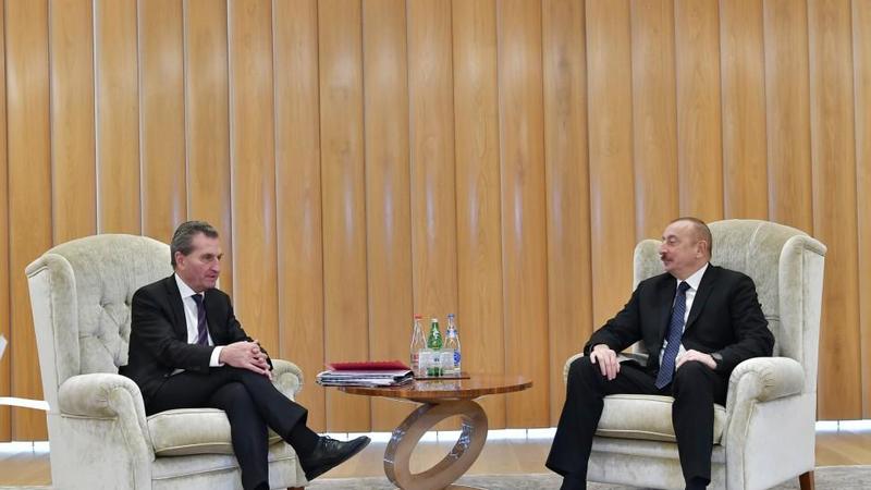 İlham Əliyev bir sıra görüşlər keçirib - YENİLƏNİB + FOTO