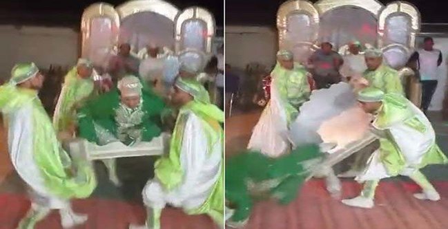 Ərəblərin toyunda biabırçılıq: gəlin... – Rekord qıran video