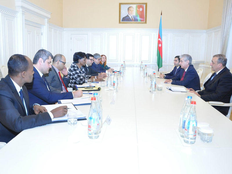 Əli Əhmədov Dünya Bankının Qafqaz üzrə regional direktoru ilə görüşüb