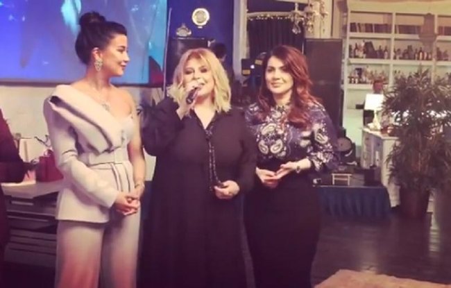 Mətanət türkə ərə verdiyi qızına Bakıda ad günü etdi - Video