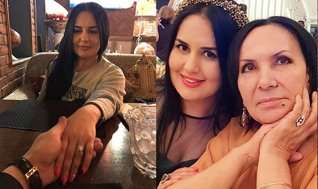 Tanınmış aşığın müğənni qızı nişanlandı - FOTO