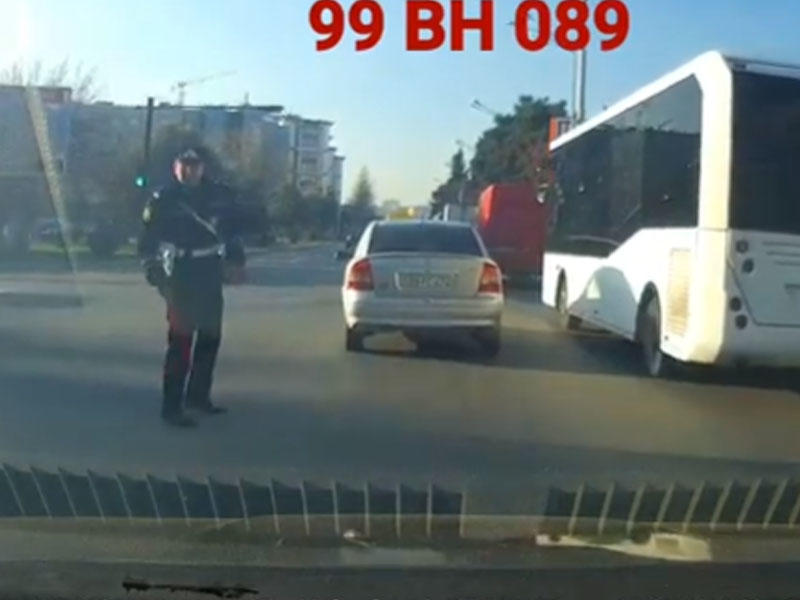 Bakıda sürücü maşını