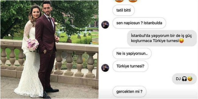 Başqa qadına yazdığı mesajlar yayılan futbolçuya arvadından ağır zərbə - FOTOLAR