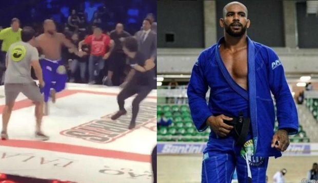 Braziliyalı idmançı kütləvi davaya səbəb oldu - VİDEO