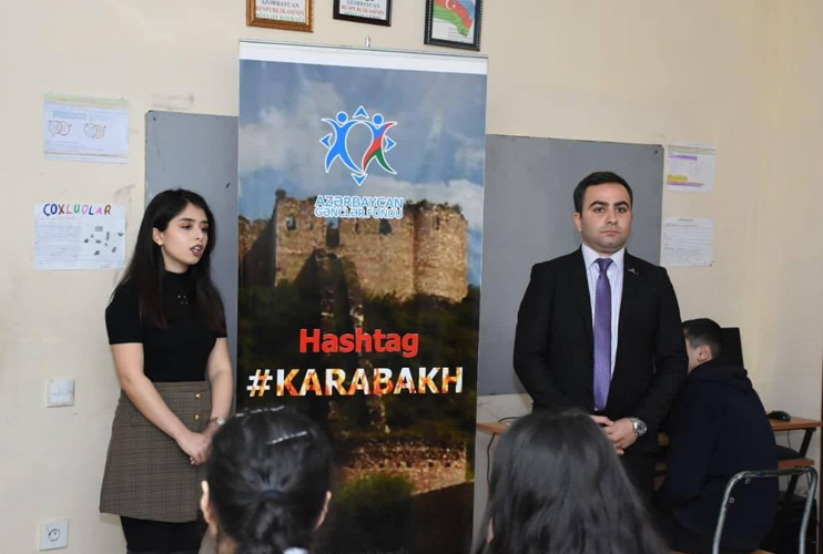 “Hashtag #KARABAKH” adlı layihənin ilk təlimi keçirilib