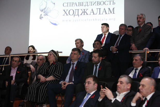 Xocalı qurbanları Moskvada anıldı - FOTO