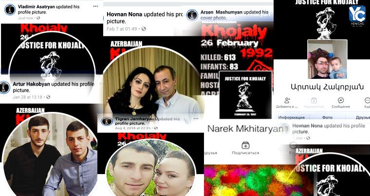 Ermənilər Xocalı soyqırımına görə üzr istədi - FOTOFAKT