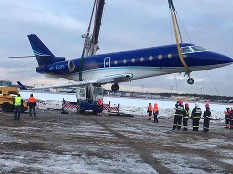 Qəzaya düşən təyyarənin evakuasiya VİDEOsu - 3-ü azərbaycanlı imiş...