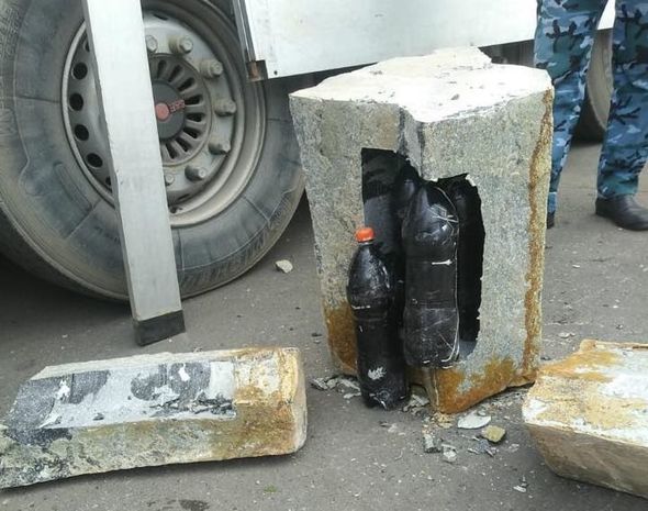 Gömrükdə əməliyyat: mərmərdən narkotik “çıxdı” - FOTO